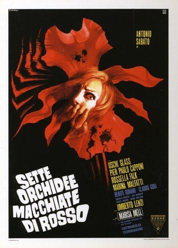 ����� ���� ������������� ������� / Sette orchidee macchiate di rosso (1972)